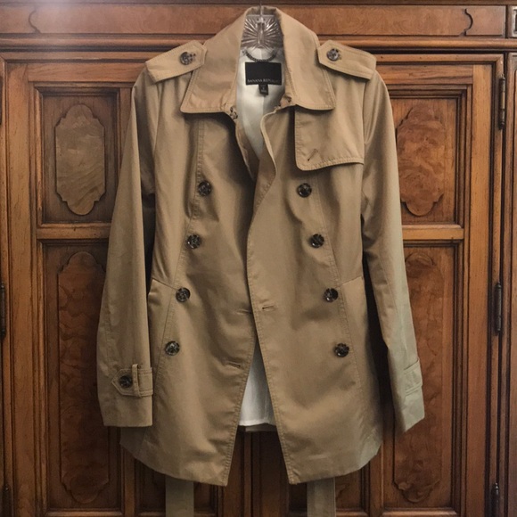 petite short trench coat